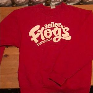 Vintage “señor frogs” bahamas sweatshirt